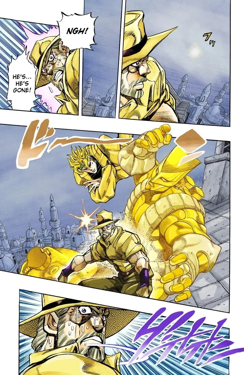 JoJo no Kimyou na Bouken Part 3: Stardust Crusaders Colored Manga, chapter 142, page 3