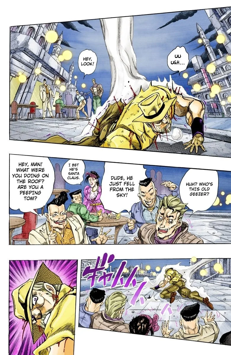 JoJo no Kimyou na Bouken Part 3: Stardust Crusaders Colored Manga, chapter 142, page 8