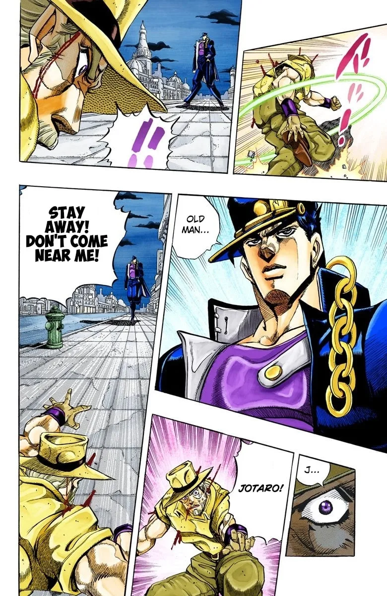 JoJo no Kimyou na Bouken Part 3: Stardust Crusaders Colored Manga, chapter 142, page 10