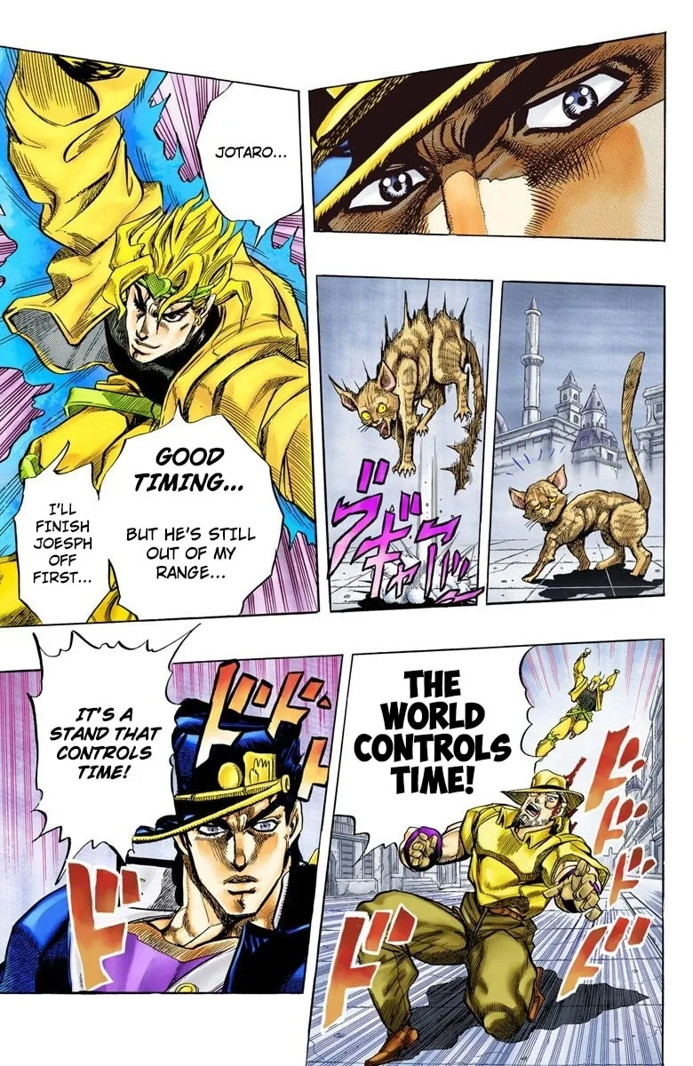 JoJo no Kimyou na Bouken Part 3: Stardust Crusaders Colored Manga, chapter 142, page 11