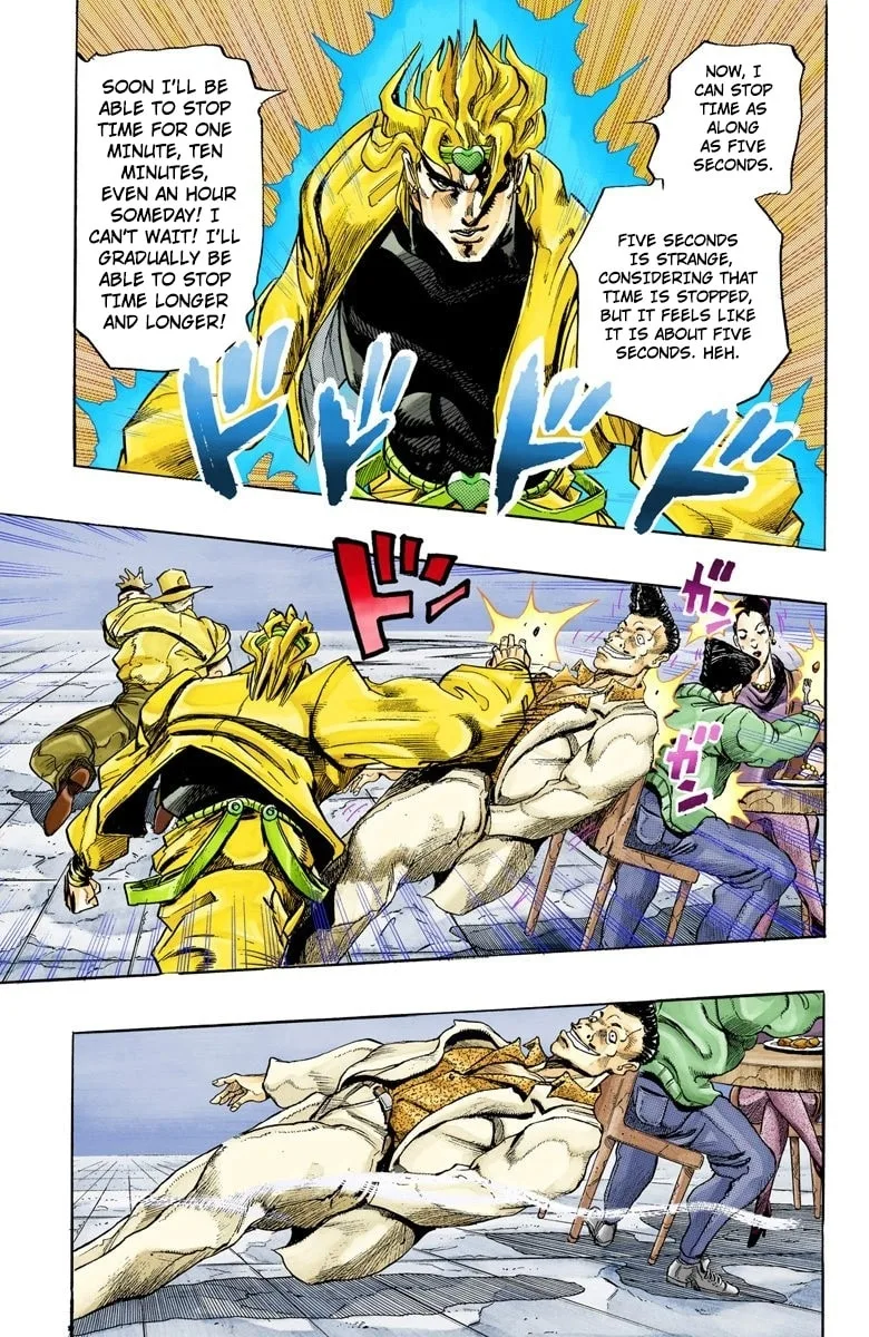 JoJo no Kimyou na Bouken Part 3: Stardust Crusaders Colored Manga, chapter 142, page 15
