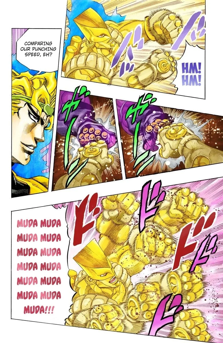 JoJo no Kimyou na Bouken Part 3: Stardust Crusaders Colored Manga, chapter 143, page 12