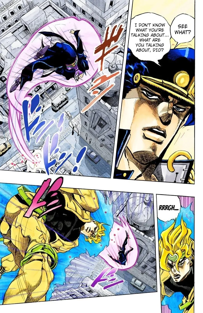 JoJo no Kimyou na Bouken Part 3: Stardust Crusaders Colored Manga, chapter 144, page 6
