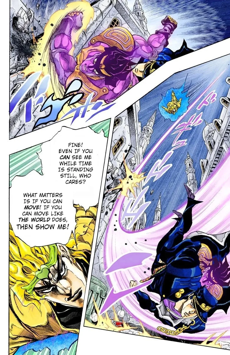 JoJo no Kimyou na Bouken Part 3: Stardust Crusaders Colored Manga, chapter 144, page 7