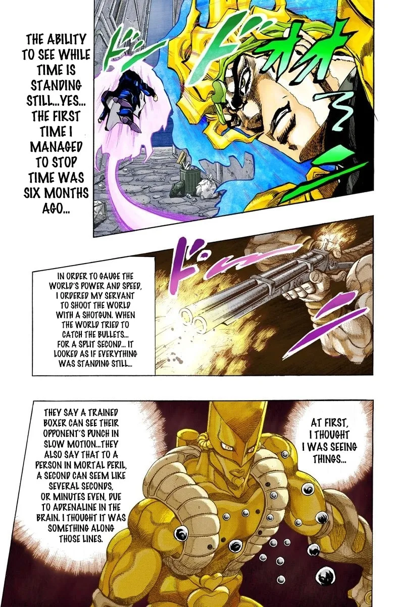 JoJo no Kimyou na Bouken Part 3: Stardust Crusaders Colored Manga, chapter 144, page 8