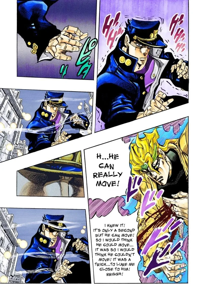 JoJo no Kimyou na Bouken Part 3: Stardust Crusaders Colored Manga, chapter 144, page 18