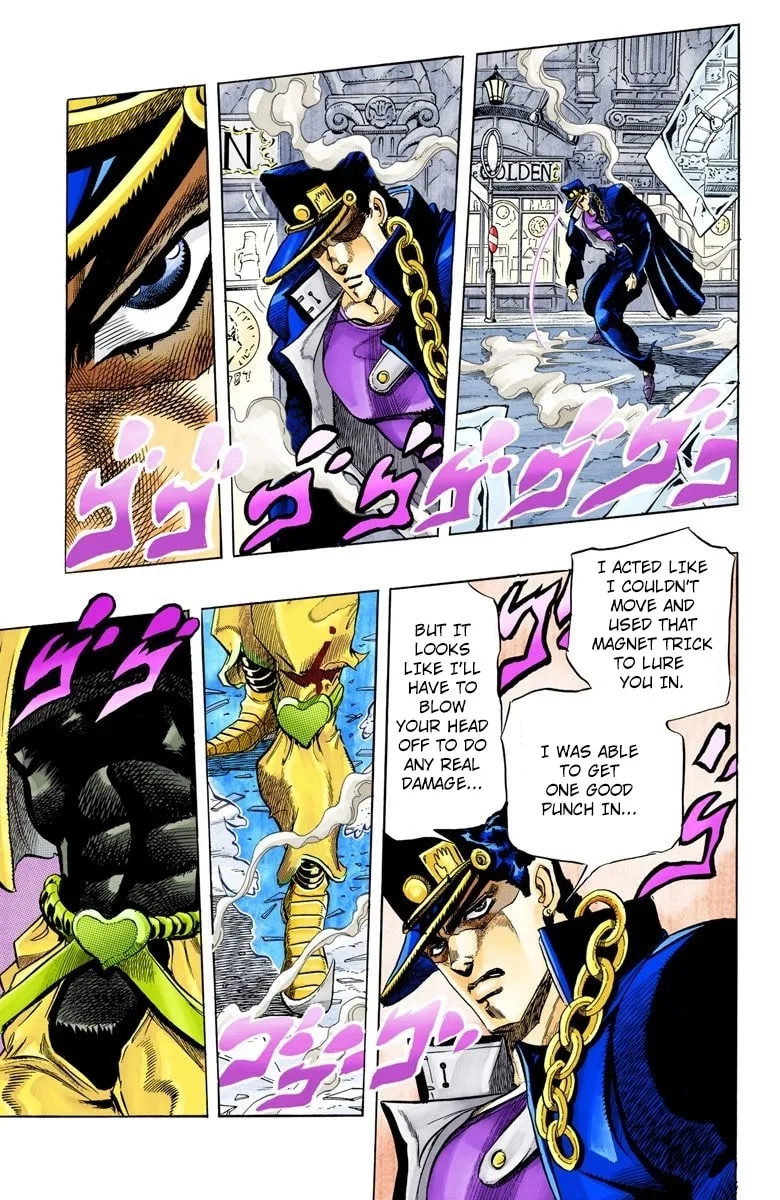 JoJo no Kimyou na Bouken Part 3: Stardust Crusaders Colored Manga, chapter 145, page 6