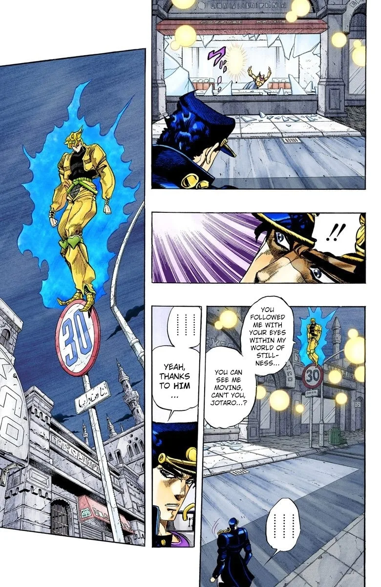 JoJo no Kimyou na Bouken Part 3: Stardust Crusaders Colored Manga, chapter 145, page 8