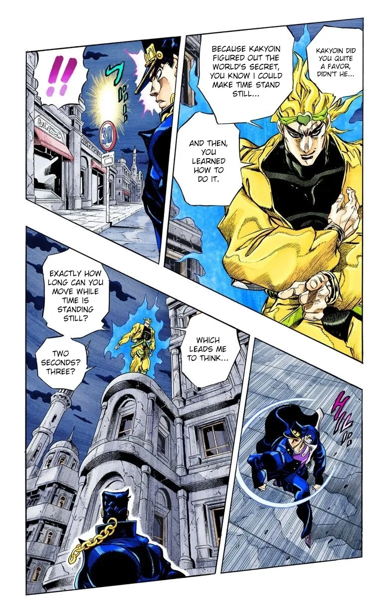 JoJo no Kimyou na Bouken Part 3: Stardust Crusaders Colored Manga, chapter 145, page 9