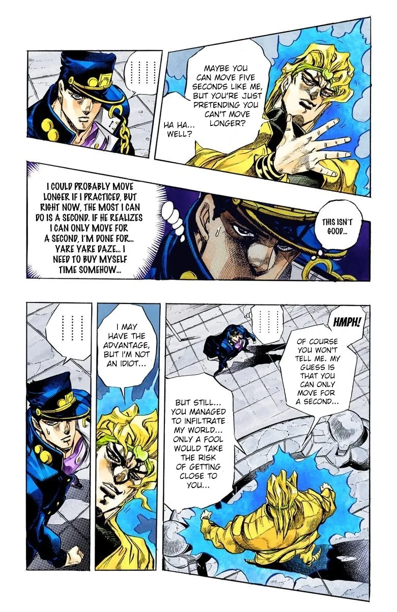 JoJo no Kimyou na Bouken Part 3: Stardust Crusaders Colored Manga, chapter 145, page 10