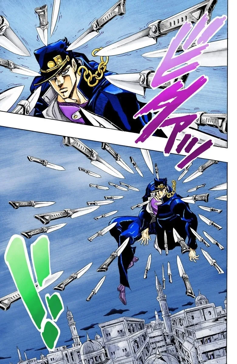 JoJo no Kimyou na Bouken Part 3: Stardust Crusaders Colored Manga, chapter 145, page 14
