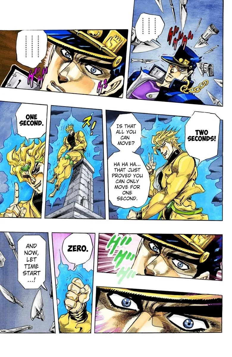 JoJo no Kimyou na Bouken Part 3: Stardust Crusaders Colored Manga, chapter 145, page 18