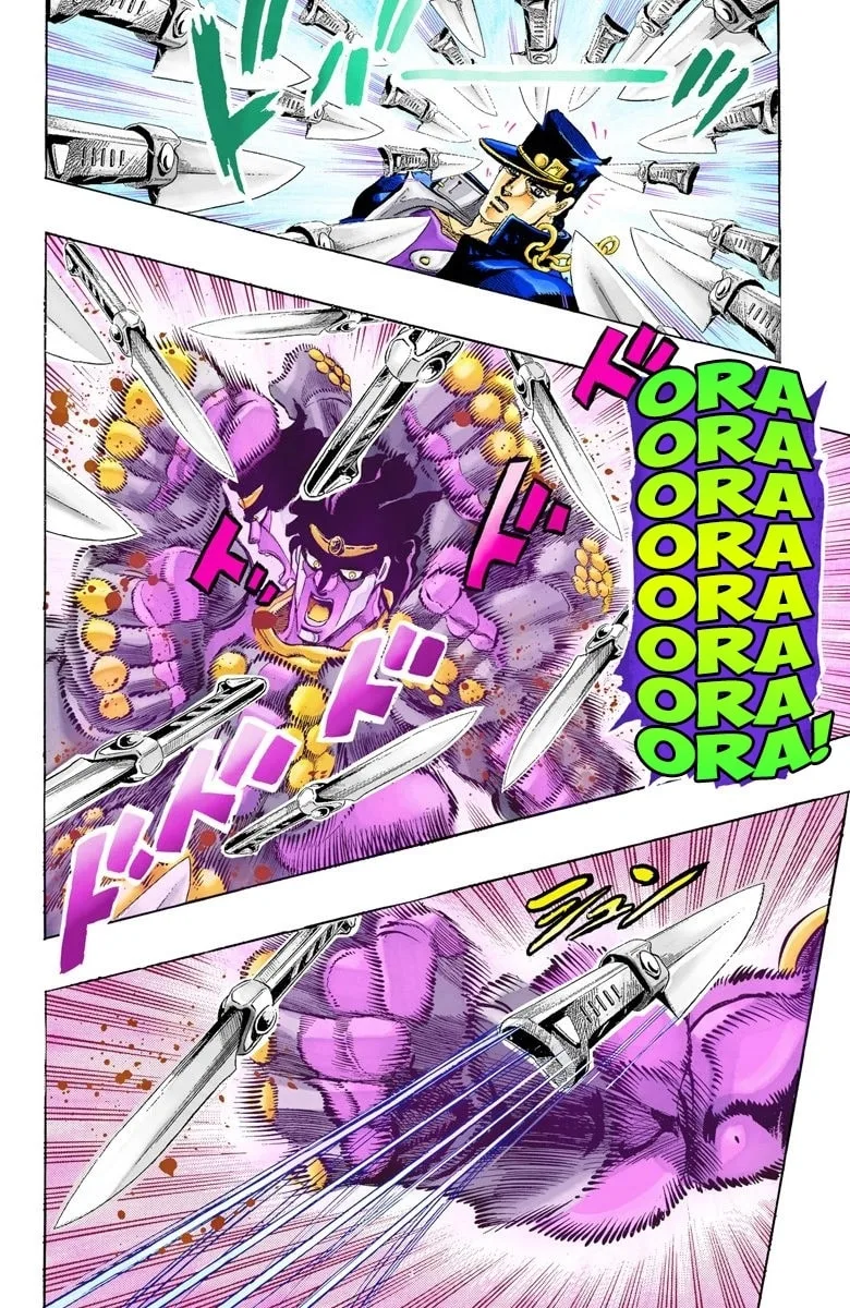 JoJo no Kimyou na Bouken Part 3: Stardust Crusaders Colored Manga, chapter 145, page 19