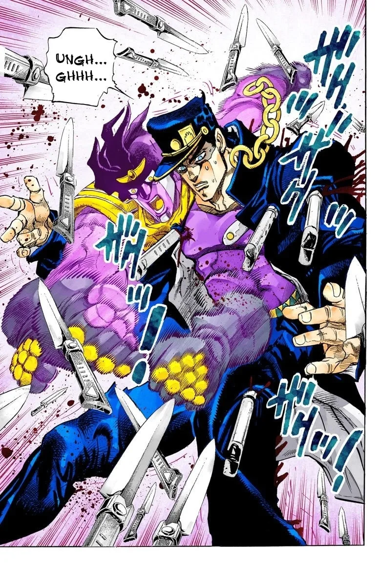 JoJo no Kimyou na Bouken Part 3: Stardust Crusaders Colored Manga, chapter 145, page 20