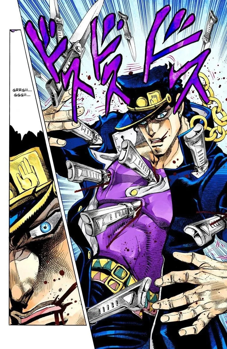 JoJo no Kimyou na Bouken Part 3: Stardust Crusaders Colored Manga, chapter 146, page 2
