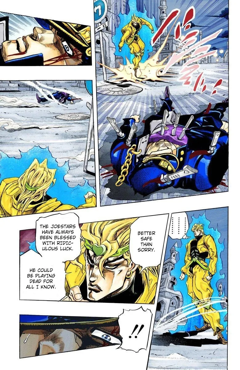 JoJo no Kimyou na Bouken Part 3: Stardust Crusaders Colored Manga, chapter 146, page 9