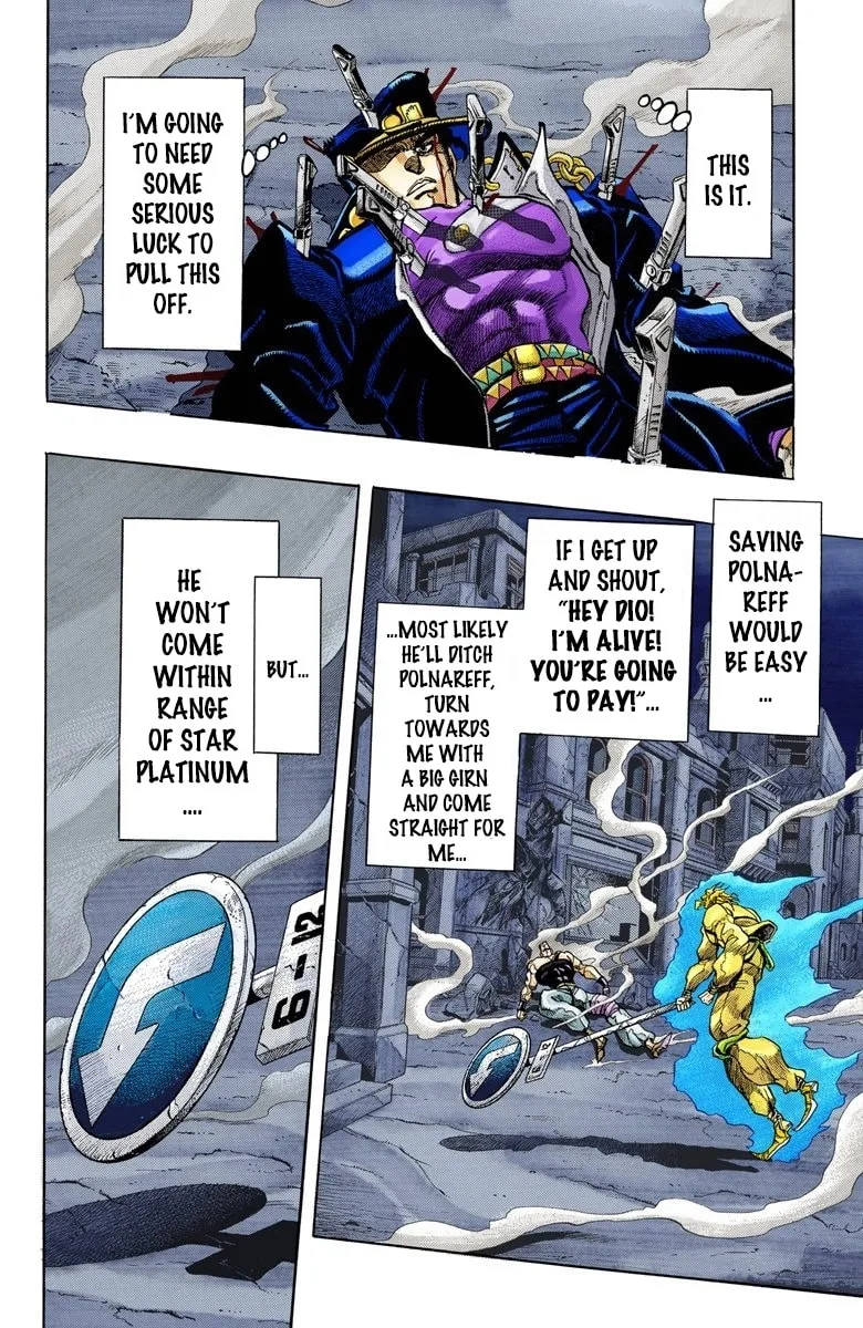JoJo no Kimyou na Bouken Part 3: Stardust Crusaders Colored Manga, chapter 147, page 2