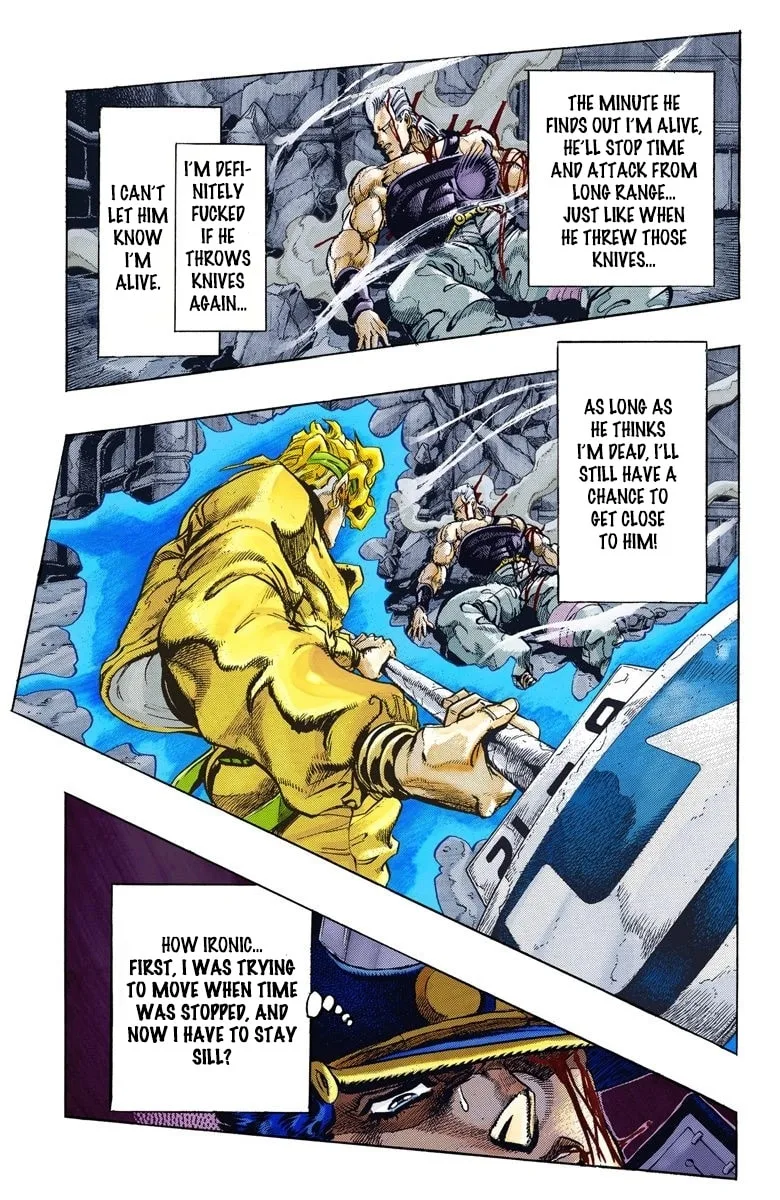 JoJo no Kimyou na Bouken Part 3: Stardust Crusaders Colored Manga, chapter 147, page 3