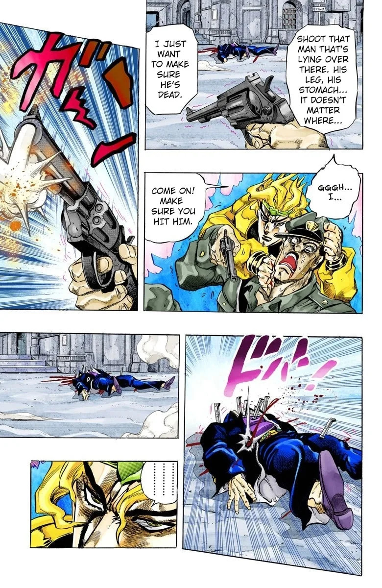 JoJo no Kimyou na Bouken Part 3: Stardust Crusaders Colored Manga, chapter 147, page 7