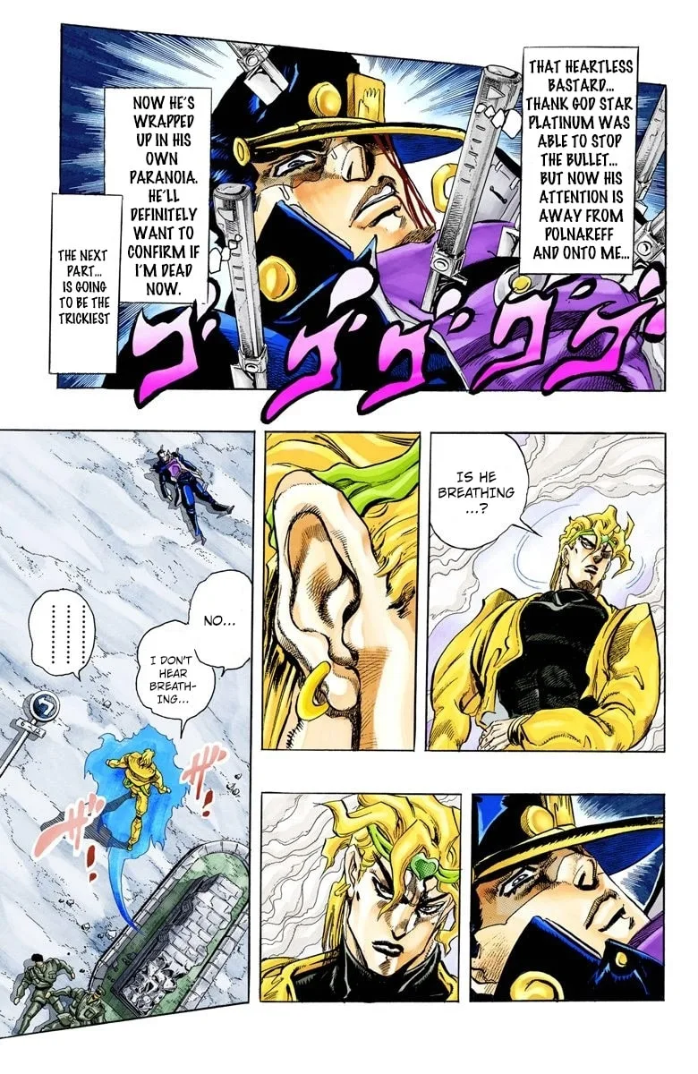 JoJo no Kimyou na Bouken Part 3: Stardust Crusaders Colored Manga, chapter 147, page 9