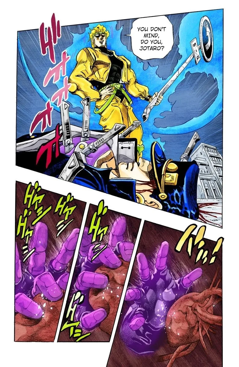 JoJo no Kimyou na Bouken Part 3: Stardust Crusaders Colored Manga, chapter 147, page 14