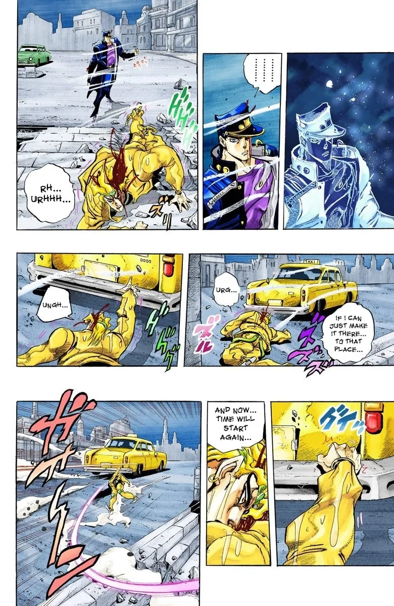 JoJo no Kimyou na Bouken Part 3: Stardust Crusaders Colored Manga, chapter 148, page 11