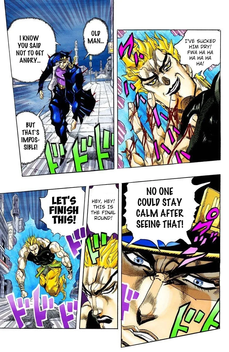 JoJo no Kimyou na Bouken Part 3: Stardust Crusaders Colored Manga, chapter 149, page 11