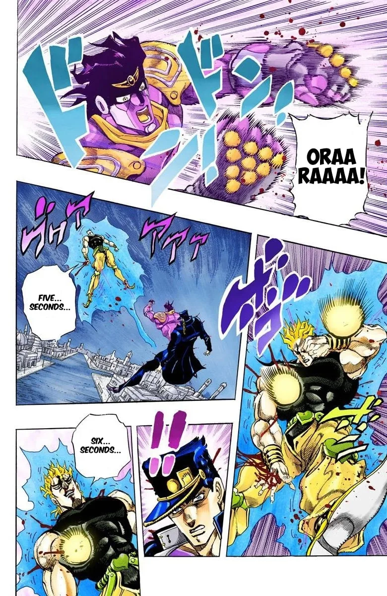 JoJo no Kimyou na Bouken Part 3: Stardust Crusaders Colored Manga, chapter 149, page 17