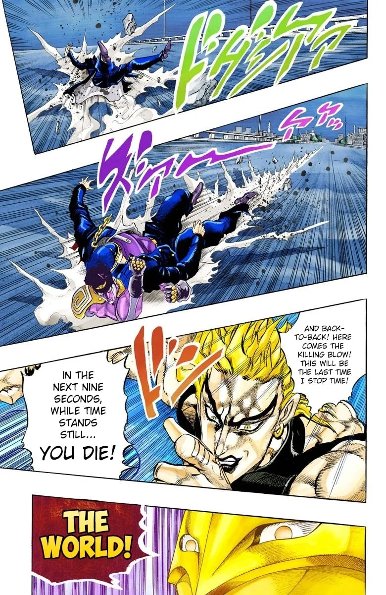 JoJo no Kimyou na Bouken Part 3: Stardust Crusaders Colored Manga, chapter 150, page 8