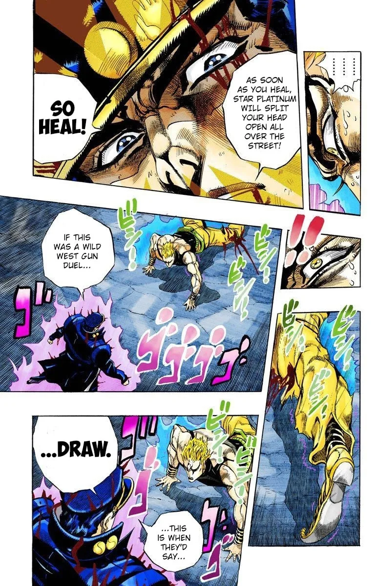 JoJo no Kimyou na Bouken Part 3: Stardust Crusaders Colored Manga, chapter 151, page 7
