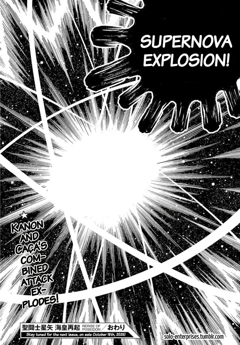 Saint Seiya: Kaiou Saiki RERISE OF POSEIDON, chapter 16, page 19