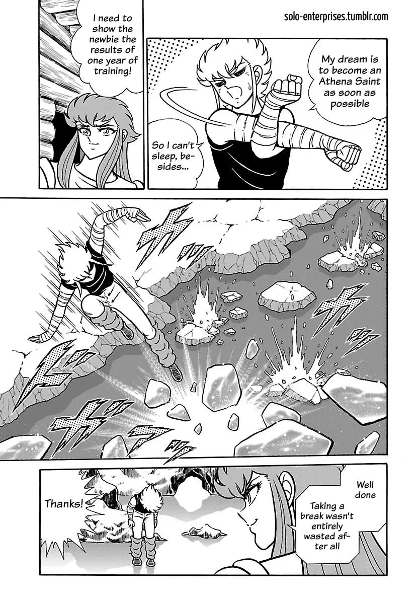 Saint Seiya: Kaiou Saiki RERISE OF POSEIDON, chapter 17, page 12