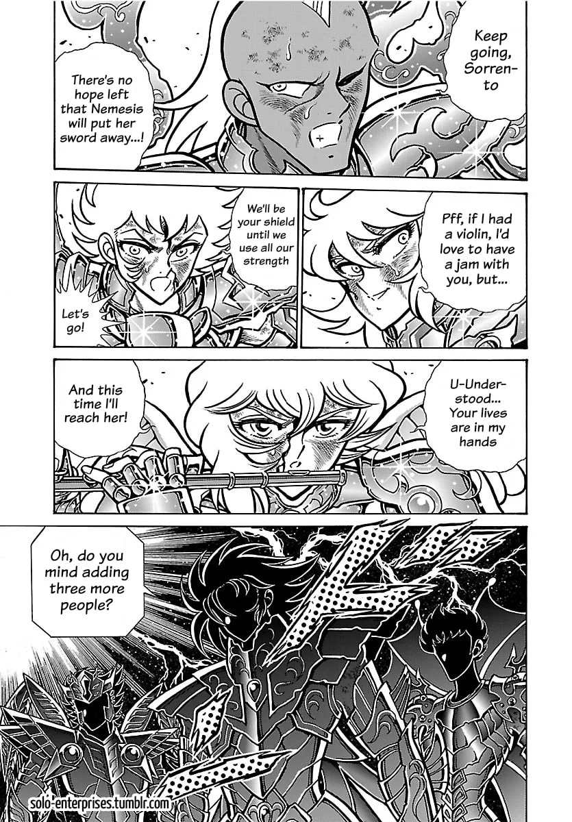 Saint Seiya: Kaiou Saiki RERISE OF POSEIDON, chapter 18, page 17