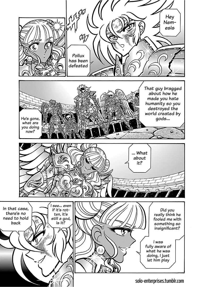 Saint Seiya: Kaiou Saiki RERISE OF POSEIDON, chapter 18, page 19