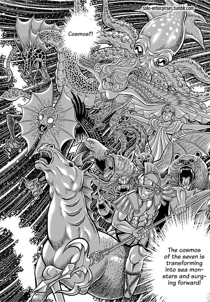 Saint Seiya: Kaiou Saiki RERISE OF POSEIDON, chapter 18, page 23