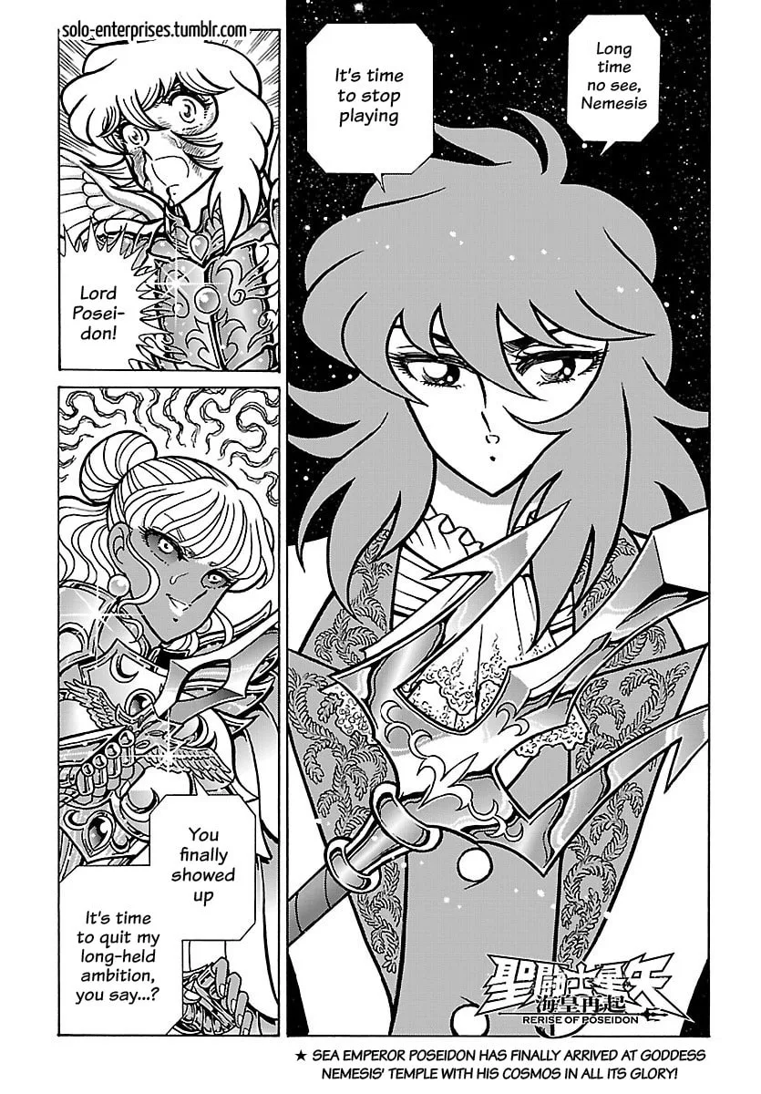 Saint Seiya: Kaiou Saiki RERISE OF POSEIDON, chapter 19, page 1