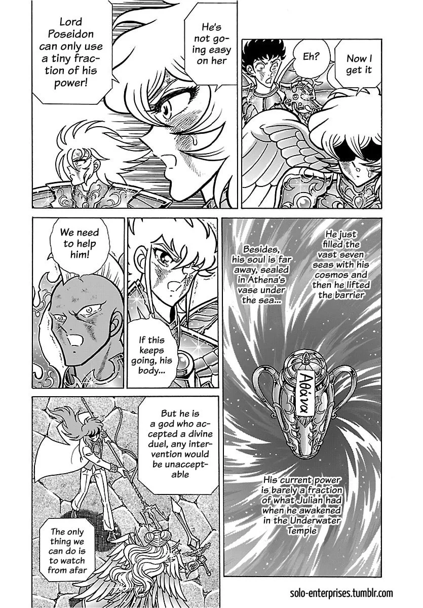 Saint Seiya: Kaiou Saiki RERISE OF POSEIDON, chapter 19, page 8