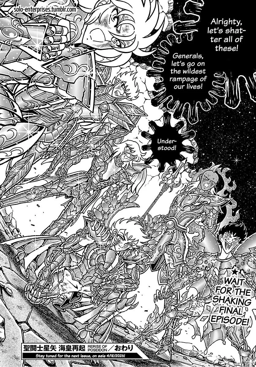 Saint Seiya: Kaiou Saiki RERISE OF POSEIDON, chapter 19, page 31