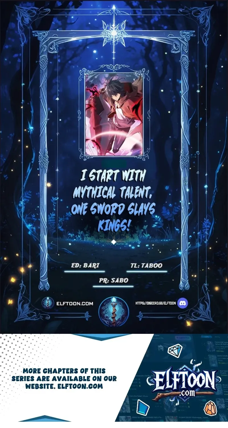 I Start with Mythical Talent, One Sword Slays Kings!, chapter 29, page 1