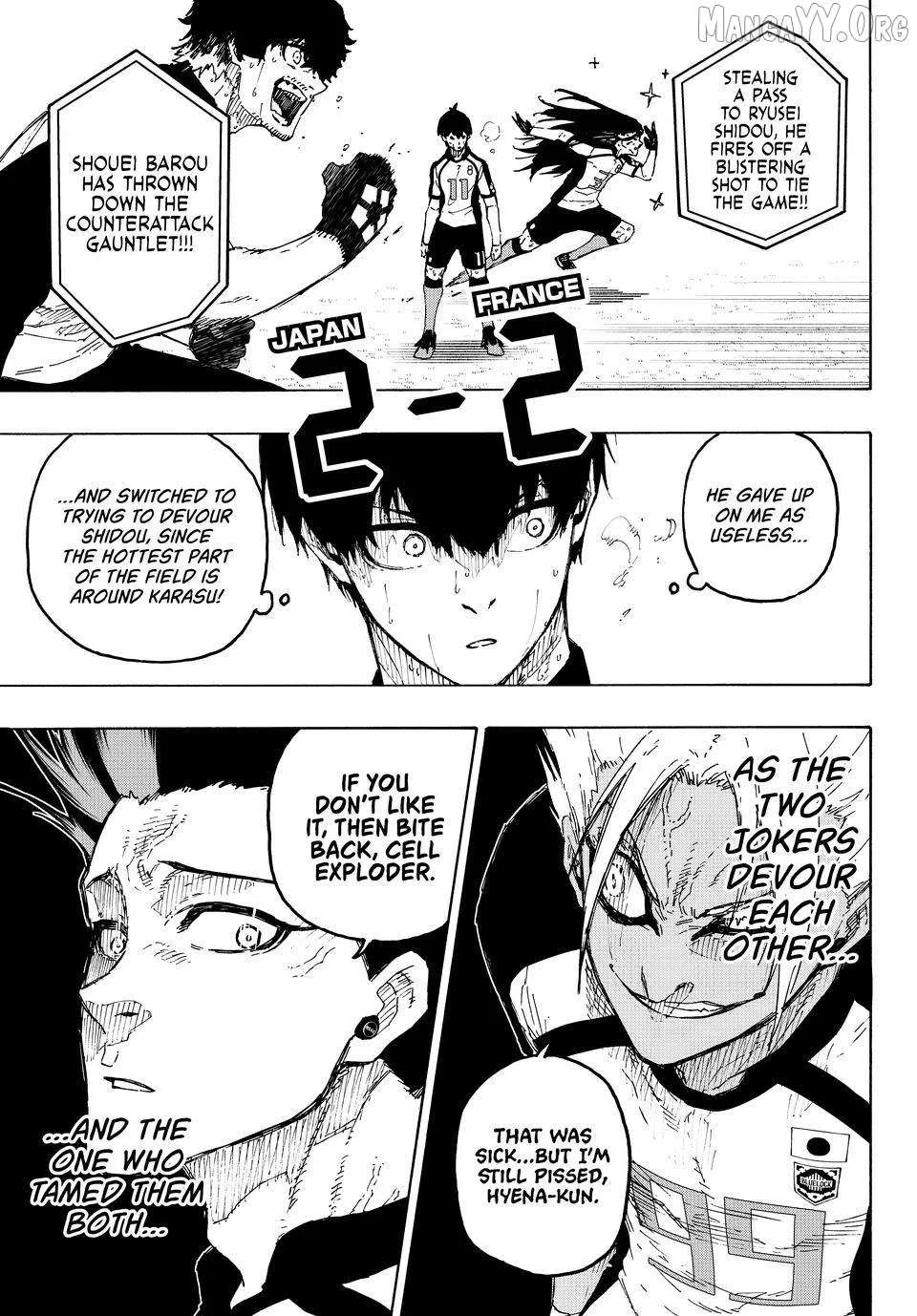 B Lock Manga, chapter 342, page 15
