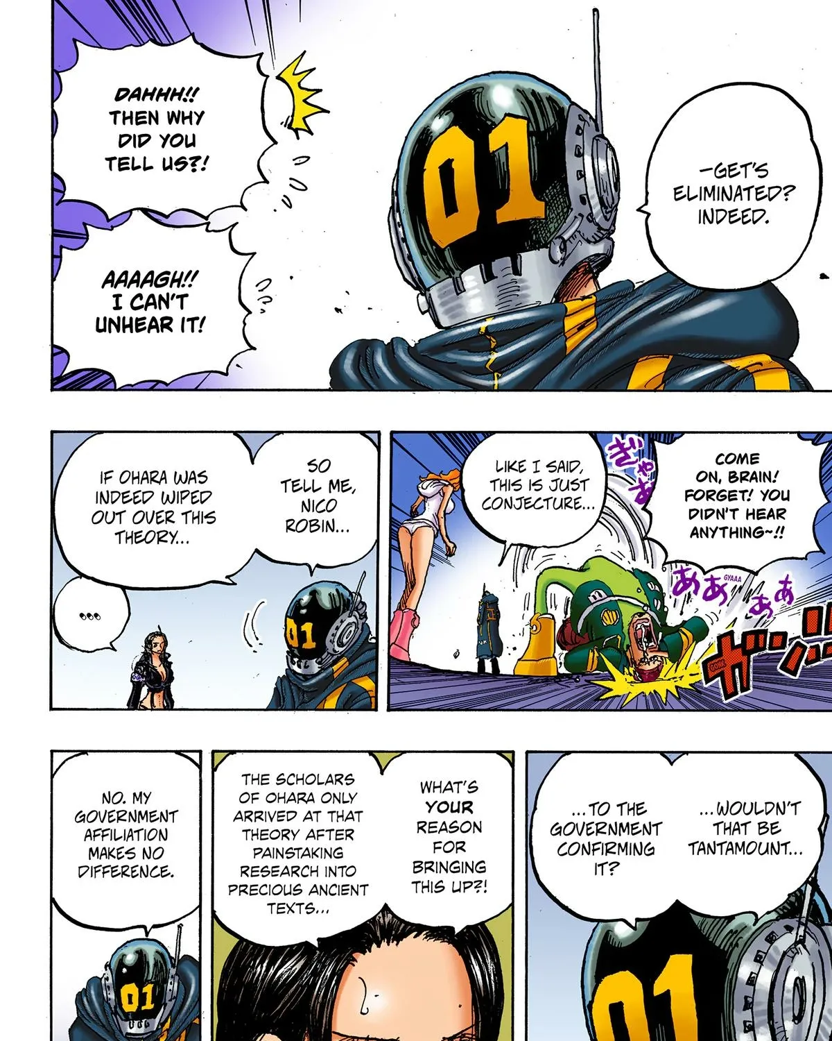 One Piece Colored, chapter 1066, page 19