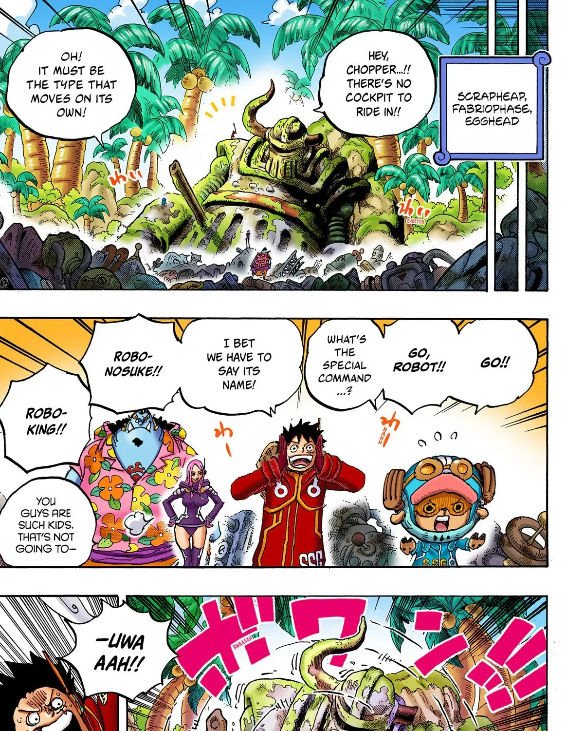 One Piece Colored, chapter 1066, page 39
