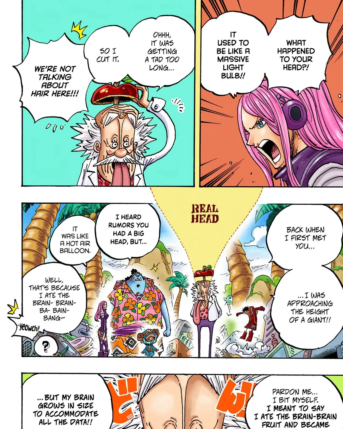 One Piece Colored, chapter 1067, page 3