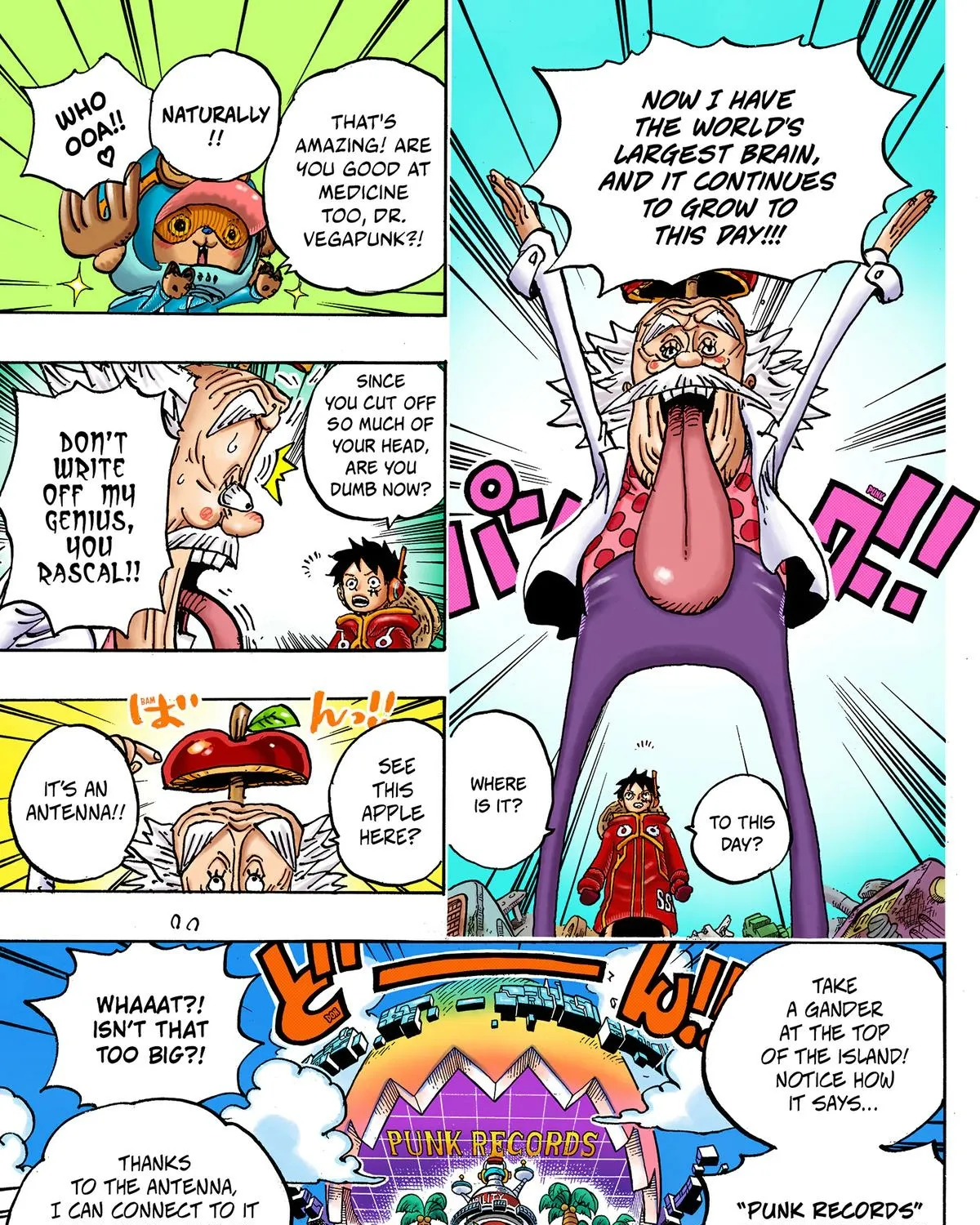 One Piece Colored, chapter 1067, page 5
