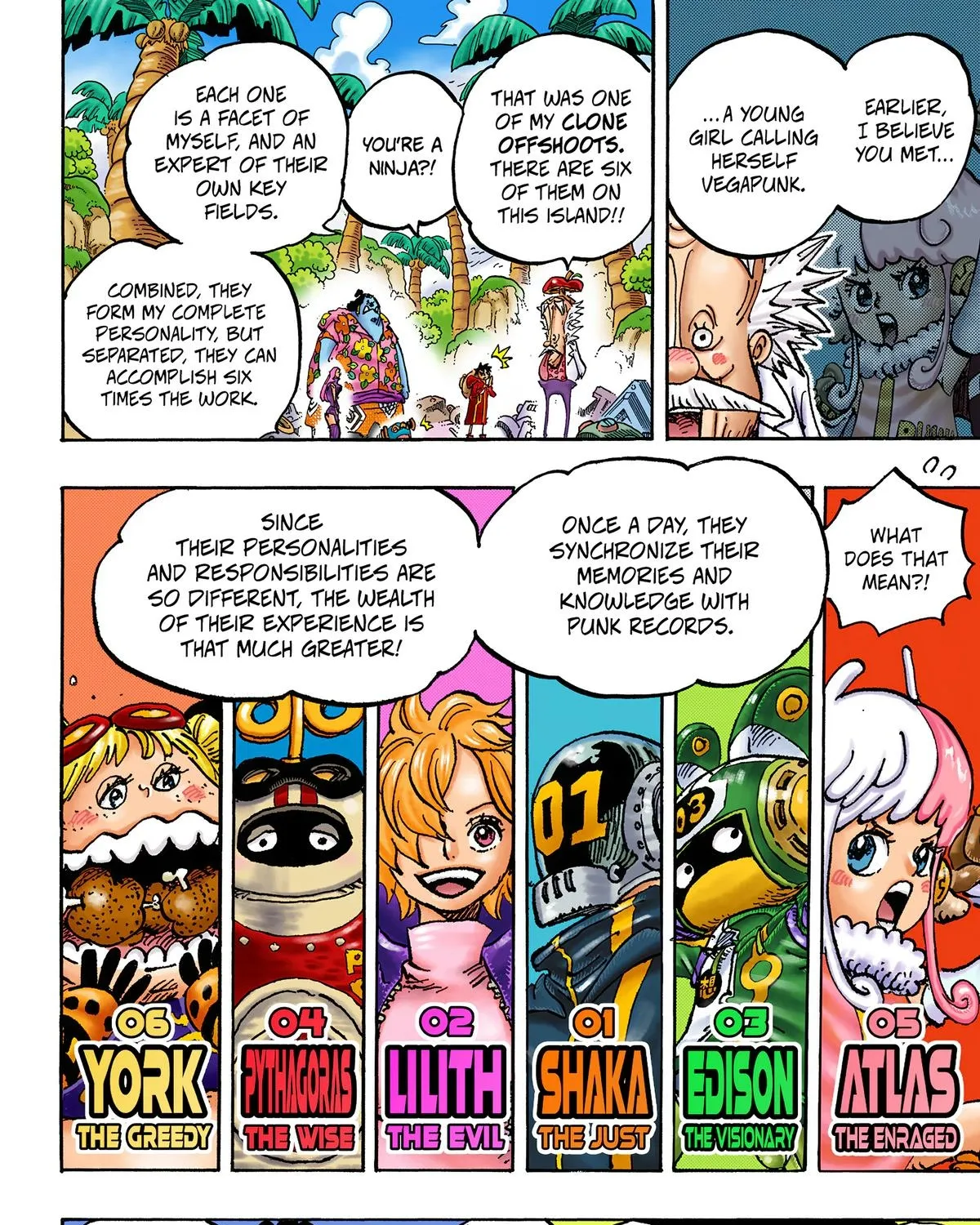 One Piece Colored, chapter 1067, page 7