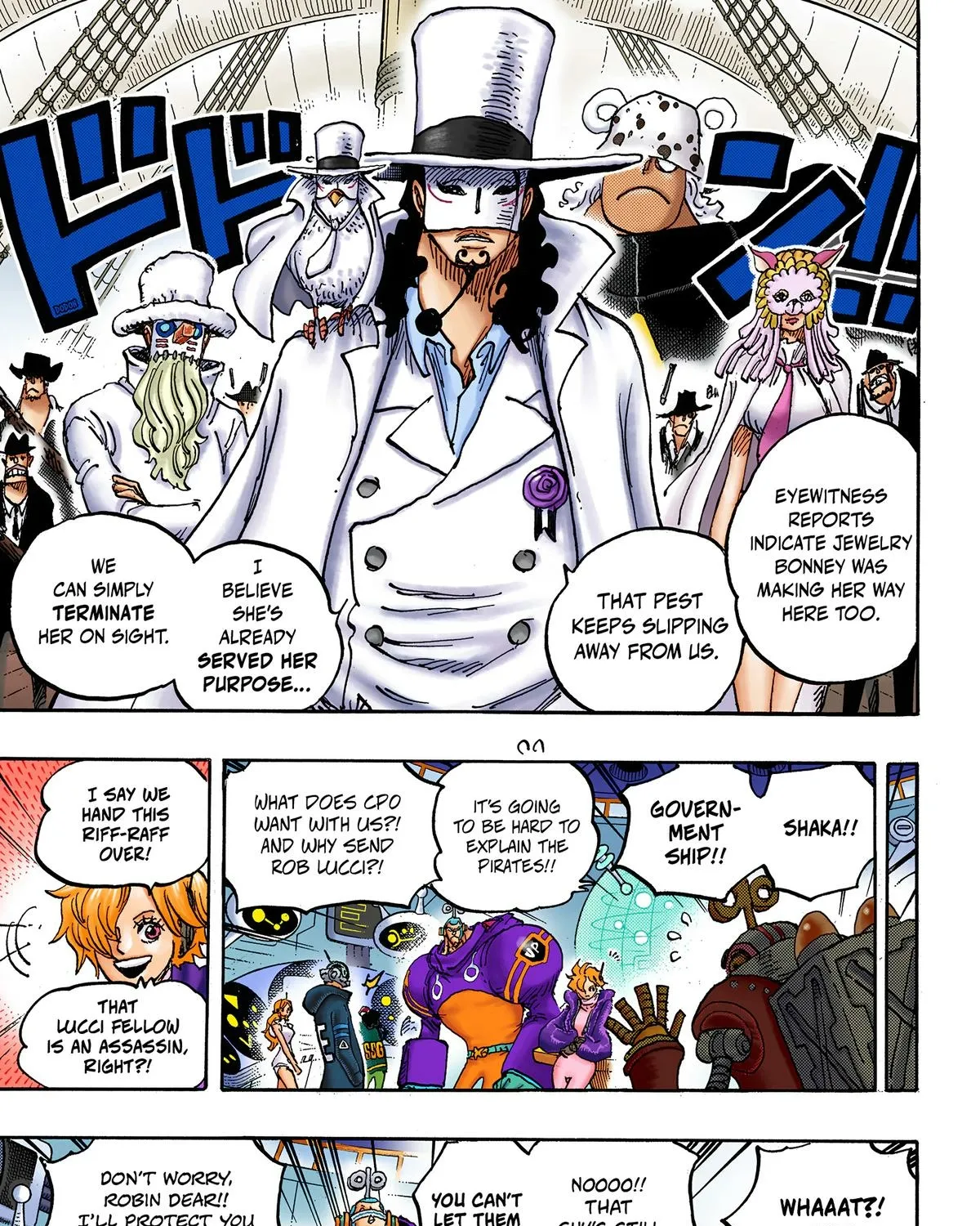One Piece Colored, chapter 1067, page 25