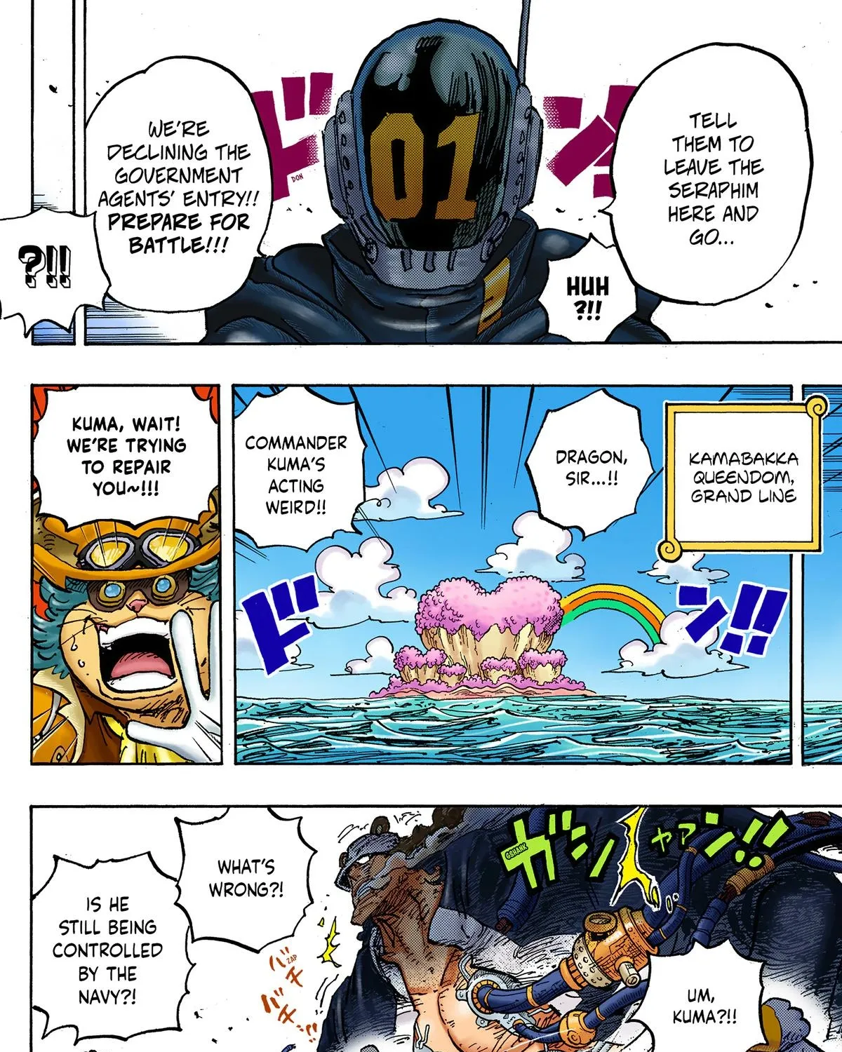 One Piece Colored, chapter 1067, page 27