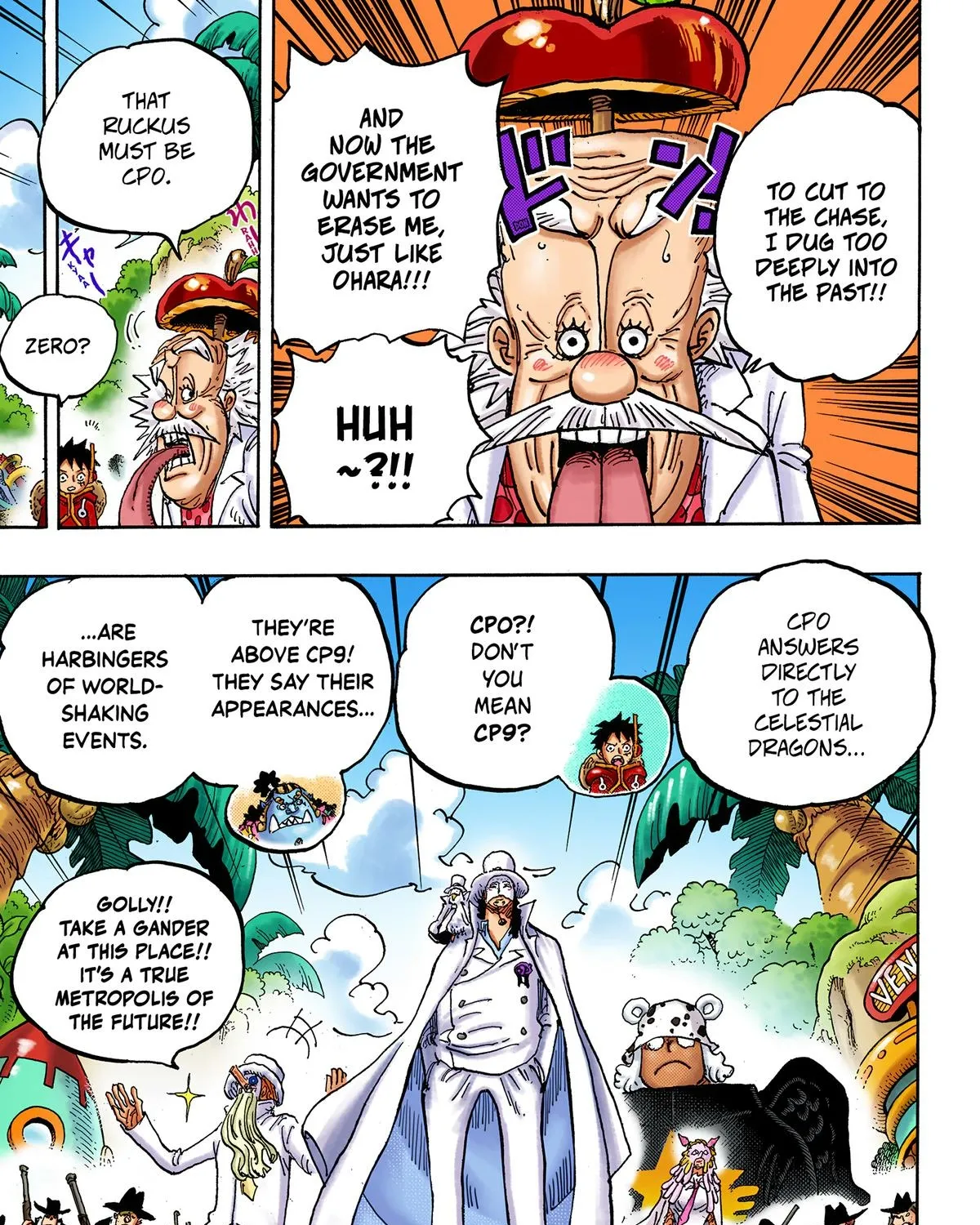 One Piece Colored, chapter 1068, page 17