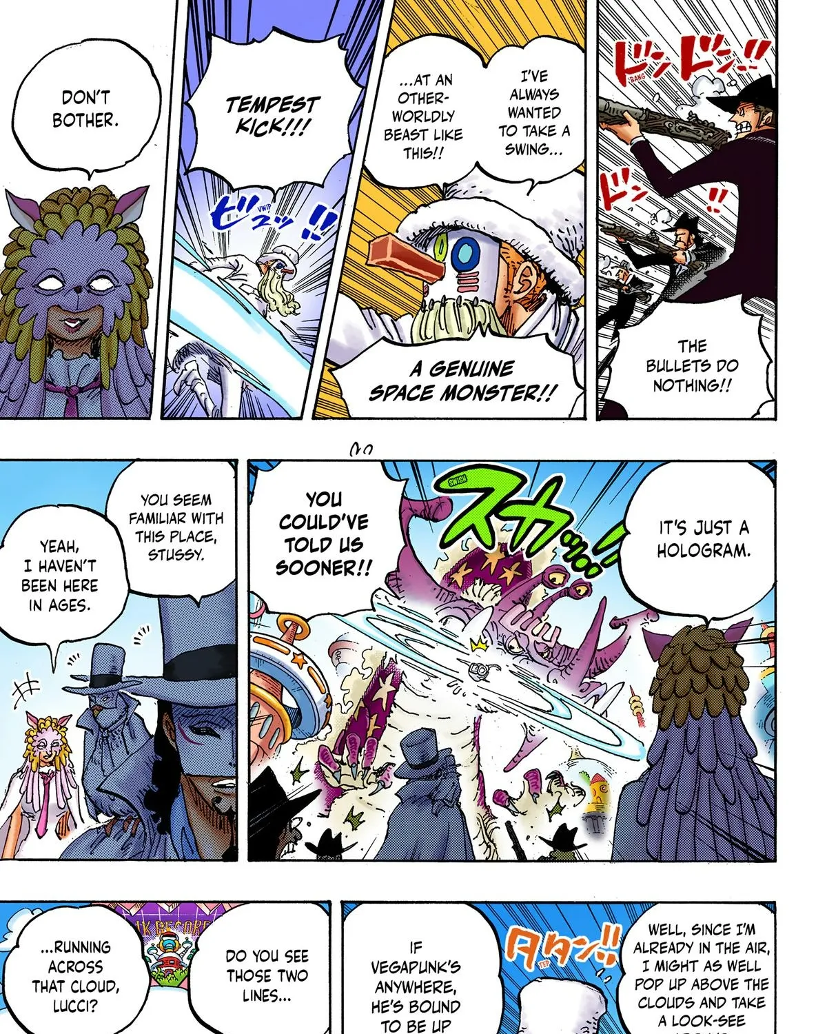 One Piece Colored, chapter 1068, page 25