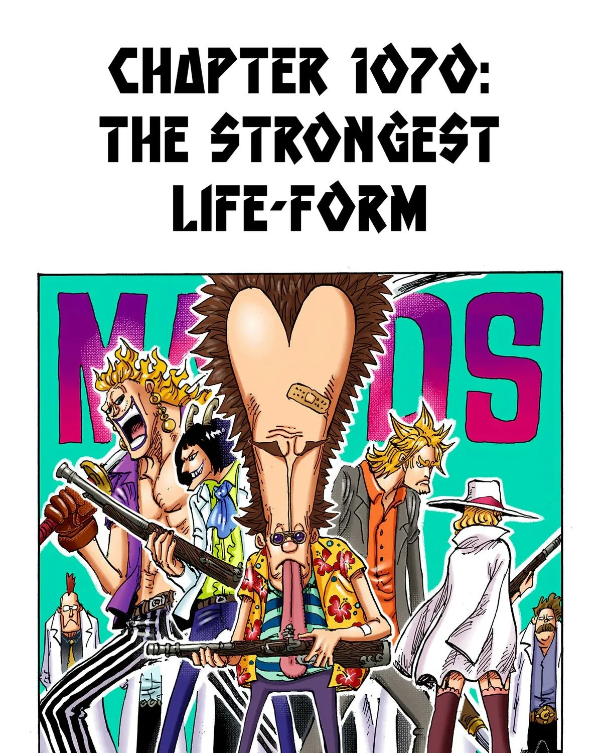 One Piece Colored, chapter 1070, page 1